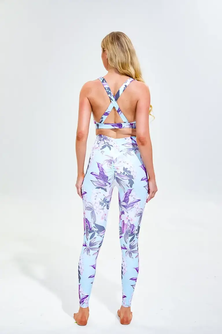 Ladies Crop Top and Scrunch Full Length Leggings2