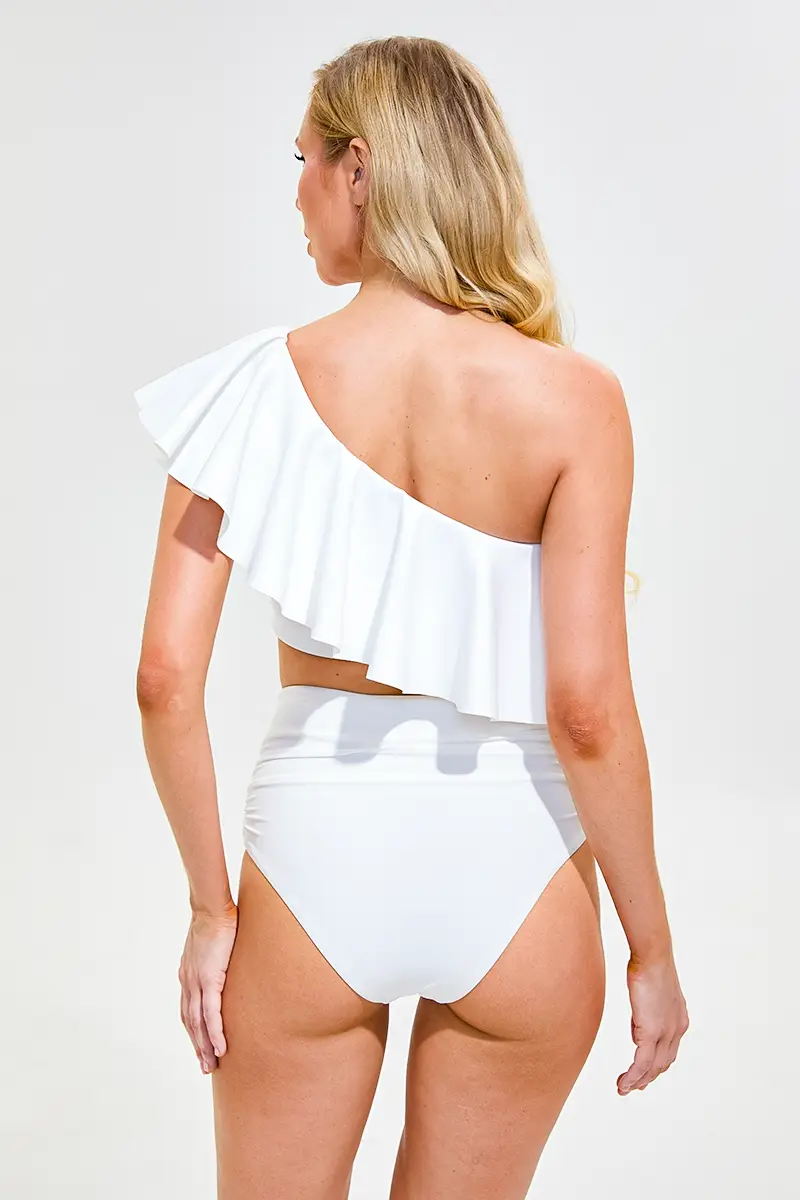 Ladies Shoulder Ruffled Bikini1