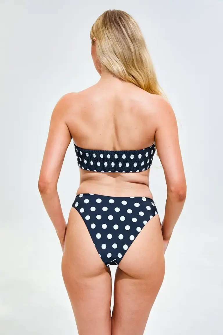 Ladies Strapless Bow Bikini Top2