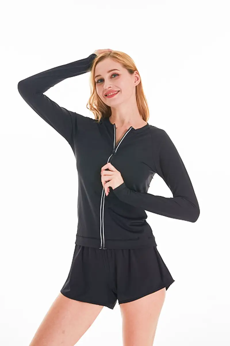 Long Sleeve Swimming Suits for Women4