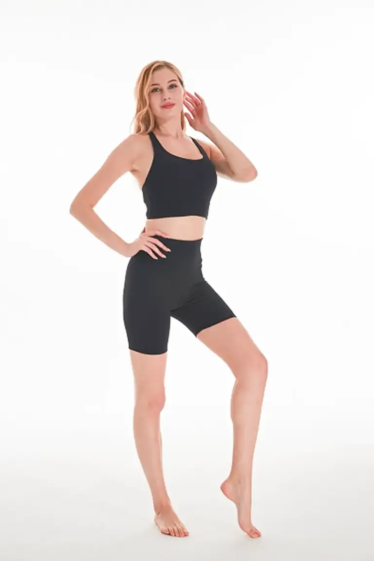 Yoga Bra and Shorts Set4